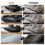 LLappuil King Size Convertible Sofa Bed, 87" DIY Chenille Sofa Couch with Deep Seat for Living Room Dark Gray