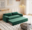 LLappuil 66" Loveseat Sofa, Pull Out Sofa Bed Queen Size, Velvet Sofa Couch Convertible Sofa Bed for Living Room
