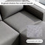 LLappuil Modular Sectional Sofa, Extra Large Couches Convertible L Shaped Sofa for Living Room, 4 Seater Breathable Fabric Sofa with 3 Deep Seats and 1 Storage Ottoman, Washable, Removable, Beige