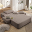 LLappuil Chaise Lounge Chair Indoor, Corduroy Boneless Sofa Bed, Deep Seat Sleeper Couch Reading Chairs, Cloud Sofas Couches for Living Room, No Assembly Required Brown
