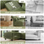 LLappuil Modular Sectional Sofa, Sectional Couch with Adjustable Arms Backs & Storage Seat, Oversized Corduroy Sofa Couch for Living Room Green