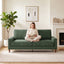 LLappuil 81" Corduroy Sofa, Comfy Loveseat Sofa Couch , Mid-Century Upholstered Couch for Living Room