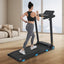 NYBOPAVIS Treadmill for Home, 3.0 HP Treadmill 300 lbs Capacity, Quiet Foldable Treadmill with Type C & USB Charge Station, Heart Rate Sensors, 10MPH