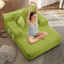 LLappuil Chaise Lounge Chair Indoor, Corduroy Boneless Sofa Bed, Deep Seat Sleeper Couch Reading Chairs, Cloud Sofas Couches for Living Room, No Assembly Required Olive