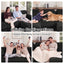 LLappuil 104" Sectional Sofa, L Shaped Modular Sectional Couch with Movable Ottoman, Cloud Corduroy Sofa Couch for Living Room