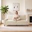 LLappuil 81" Corduroy Sofa, Comfy Loveseat Sofa Couch , Mid-Century Upholstered Couch for Living Room