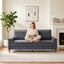 LLappuil 81" Chenille Sofa, Comfy Loveseat Sofa Couch , Mid-Century Upholstered Couch for Living Room