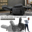 LLappuil Lift Power Recliner Chair, Dual Motor 8-Point Vibration Massage Recliner Chair with Heat, Faux Leather Nursery Glider Rocker Recliner Chair for Living Room, Bedroom Gray
