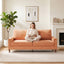 LLappuil 81" Chenille Sofa, Comfy Loveseat Sofa Couch , Mid-Century Upholstered Couch for Living Room