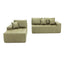 LLappuil 108" Sectional Sofa, Modular Sectional Couch with Right Chaise, Deep Seat Faux Leather Cloud Sofa for Living Room