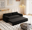 LLappuil 66" Loveseat Sofa, Pull Out Sofa Bed Queen Size, Velvet Sofa Couch Convertible Sofa Bed for Living Room