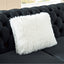 LLappuil Sectional Sofa, 106" Chesterfield Sofa with Curved Arm Button Tufted, Velvet Cloud Sofa Couch for Living Room Black