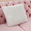 LLappuil Sectional Sofa, 106" Chesterfield Sofa with Curved Arm Button Tufted, Velvet Cloud Sofa Couch for Living Room Pink