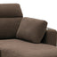 LLappuil 83" Sectional Sofa, Compact Sectional Couch with Reversible Storage Chaise, Breathable Foil Fabric Sofa Couch Convertible Sofa Bed with Cup Holder for Lving Room