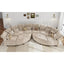 LLappuil Modular Sectional Sofa, 8 Seat Modular Sectional Sofa with Storage, 4 Corner Large Seat, Adjustable Armrest, 25.6" Deep Seat Chenille Corner Sofa Couch Khaki