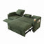 LLappuil 81" Loveseat Sofa with Recliner Chair, 3 Seat Sofa with Pull Out Sofa Bed, Chenille Sofa Couch Convertible Sofa Bed with Tabletop, Cup Holder, USB & Type-c Charging Port for Living Room