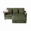 LLappuil 81" Loveseat Sofa with Recliner Chair, 3 Seat Sofa with Pull Out Sofa Bed, Chenille Sofa Couch Convertible Sofa Bed with Tabletop, Cup Holder, USB & Type-c Charging Port for Living Room